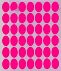 TWM samolepicí etikety 17 x 24 mm, růžový papír 210 ks