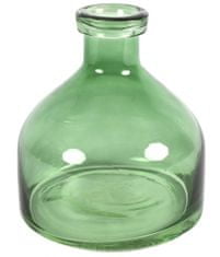 TWM Váza Missy 18 x 20 cm zelené sklo