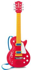 TWM Elektrická rocková kytara červená