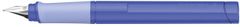 TWM Základní plnicí pero pro leváky 152 mm guma/ocel modrá