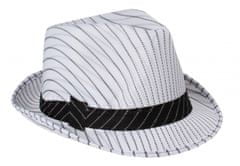 TWM bílý / černý gangsterský klobouk