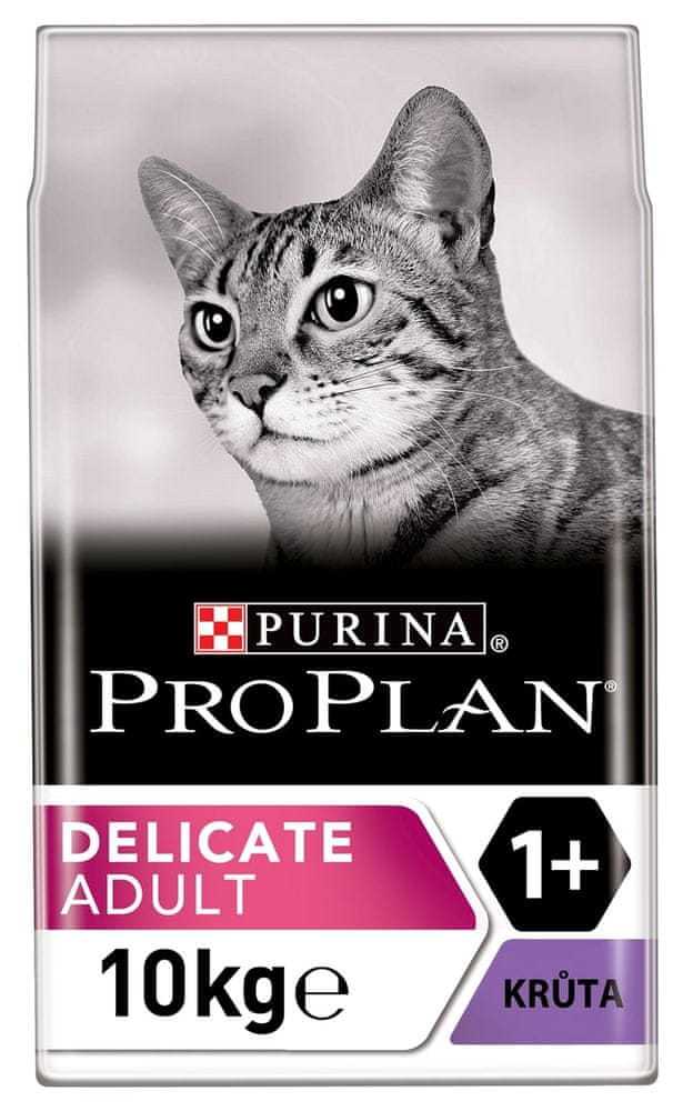 Purina Pro Plan Cat DELICATE krůta 10 kg