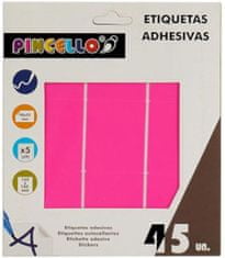 TWM samolepicí štítky 43 x 52 mm, papír, růžová barva