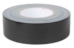 TWM lepicí páska 50 mm x 50 m 70 ok/polyethylen matná černá
