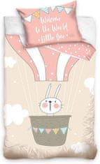TWM Uvítací deka králík junior 100 x 135 cm bavlna