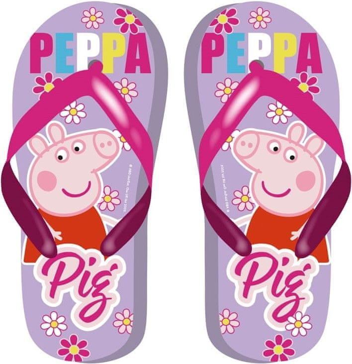 Disney dívčí žabky Peppa Pig PP14343 světle růžová 30