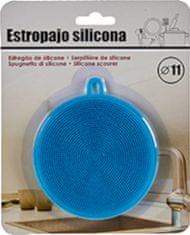 TWM silikonová houba 11 cm modrá