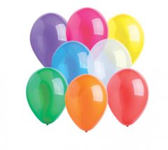 TWM balónky 27,5 cm barevný krystal 10 kusů
