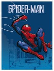 TWM fleecová deka Spider-Man junior 140 x 100 cm modrá / červená