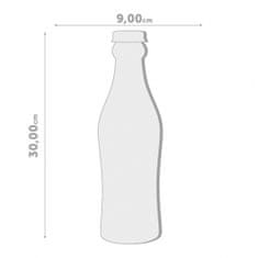 TWM láhev na nealkoholické nápoje 1,2 litru 30 cm Pet čirá