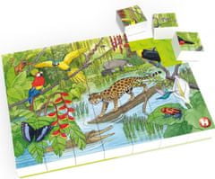 TWM puzzle deštný prales junior 26,5 x 18,2 cm 35 dílků