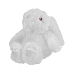 TWM vycpaný králík junior 20 cm bílý polyester
