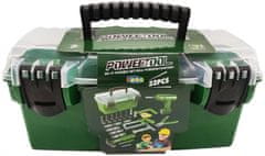 TWM Box na nářadí PowerTool junior 32,5 cm zelený 32 ks