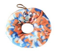 TWM útulný donut junior 15 cm plyš oranžovo-modrý