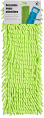 TWM mop z mikrovlákna 43 x 16 cm světle zelený
