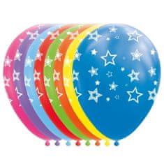 TWM 12 cm latexové hvězdicové balónky 8 ks
