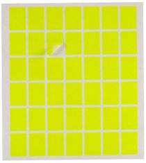 TWM samolepicí etikety 17 x 24 mm žlutý papír