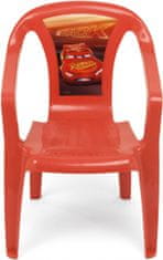 TWM Dětská vysoká židle Cars 51 x 40 cm červený polypropylen