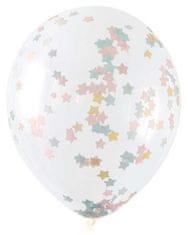 TWM Star Craft balónek na konfety 40 cm, 5 ks