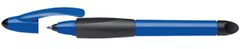 TWM Základní kuličkové pero střední pryžová modrá / černá