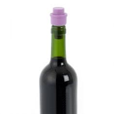 TWM Vakuová zátka na víno Fresh 5,5 x 3,2 cm lila