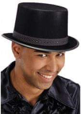 TWM pánský klobouk 11 x 58 cm, černý textil, jednovelikost