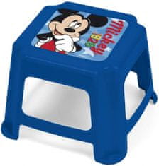 TWM Taburetka Mickey Mouse pro kluky 21 x 27 cm modrá