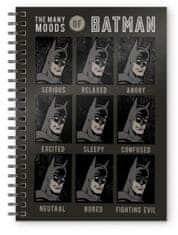 TWM Zápisník DC Comic: Batman 15 x 21 cm černý karton