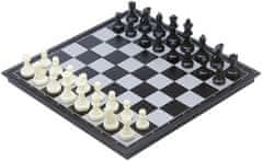 TWM cestovní hra backgammon / šachy 24 cm černá / bílá