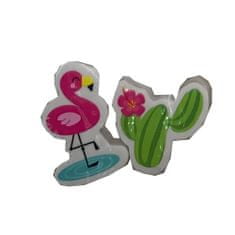 TWM žvýkačka plameňáka a růžový/zelený kaktus