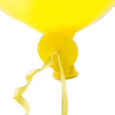 TWM žebrované balónkové těsnění žluté 100 ks