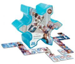 TWM hra domino Frozen II junior karton modrý 28 dílků