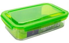 TWM Úložný box Tritan o objemu 1,2 litru 24 x 15,2 x 6,1 cm zelený