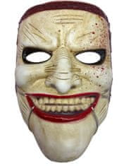 TWM obličejová maska Scary Johnny PVC béžová jedna velikost