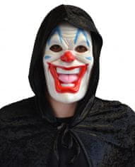 TWM obličejová maska Horrorclown 4 PVC bílá jedna velikost