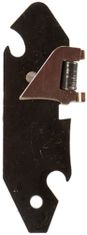 TWM otvírák na konzervy 8 x 3 x 1 cm ocelový černý 2 ks