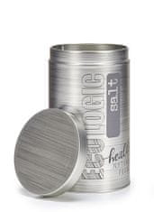 TWM Skladovací plechovka Eco Logic sůl 10,8 x 18 cm stříbrná plechovka