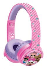 TWM LOL Surprise Gliterati růžová juniorská sluchátka