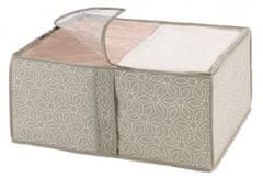 TWM úložný box Balance 55 x 20 x 40 cm textilní taupe