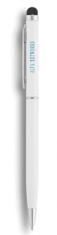 TWM 13,6 cm hliníkové dotykové pero v bílé barvě