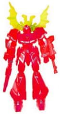 TWM bojový robot chlapci 13 cm červený