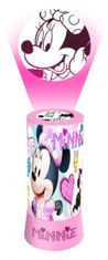 TWM stropní projektor Minnie Mouse navádějící dívky 20 cm růžový
