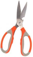 TWM kuchyňské nůžky 21,5 x 8 cm z nerezové oceli oranžové