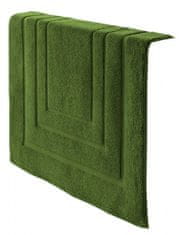 TWM koupelnová předložka Pacifique 100 x 60 bavlna tmavě zelená