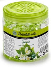 TWM aroma gel Jasmine 7 x 7,5 cm sklo/gel zelený