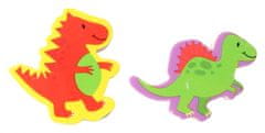 TWM Tyrannosaurus Gum a Spinosaurus 4 cm červená / zelená