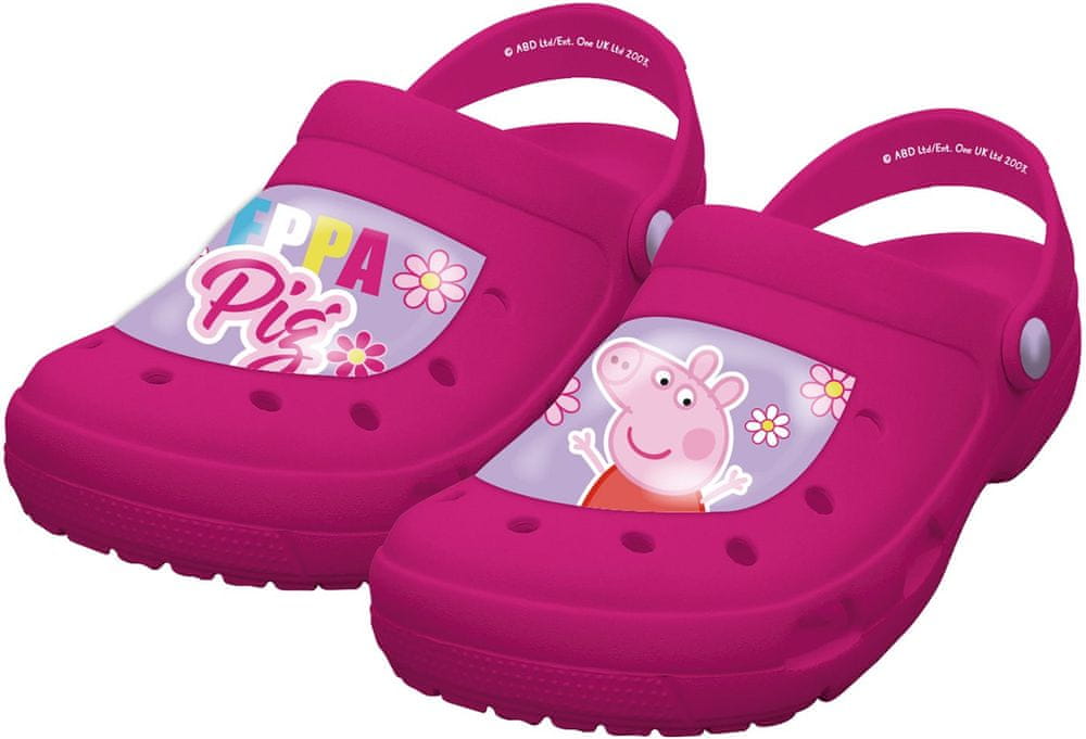 Disney dívčí pantofle Peppa Pig PP14344 růžová 30
