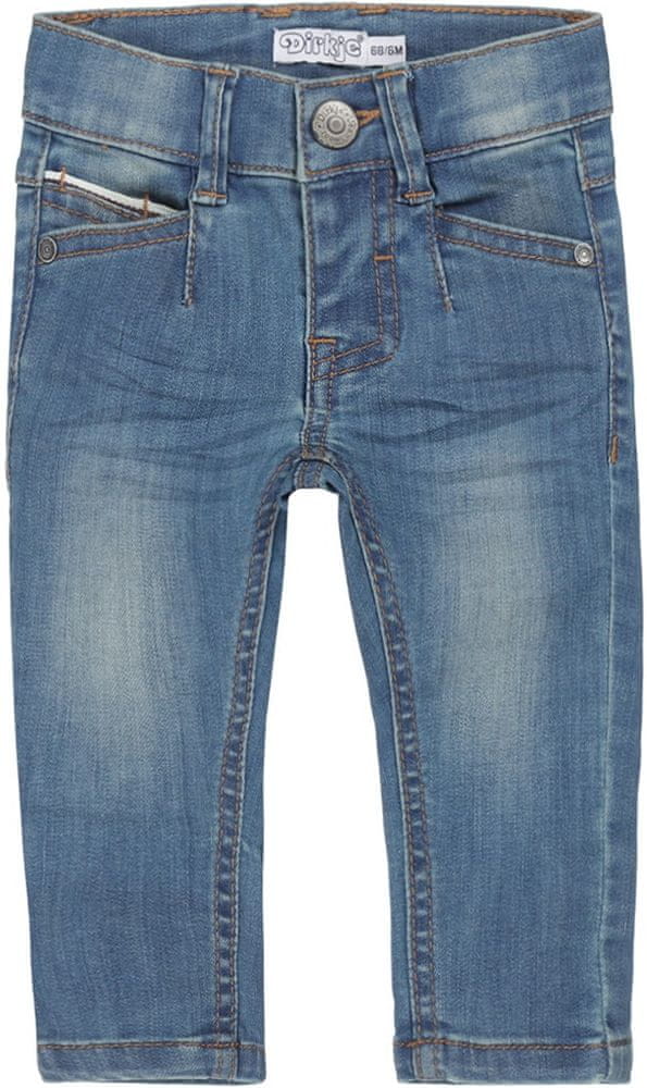 Dirkje chlapecké džíny XD0437A modrá 98