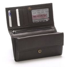 Delami Dámská kožená peněženka Jill, černá