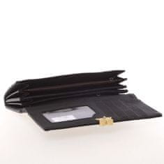 Lorenti Polokožená dámská peněženka Cavaldi X, černá
